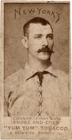 First baseman Roger Connor