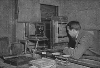 Making lantern slides