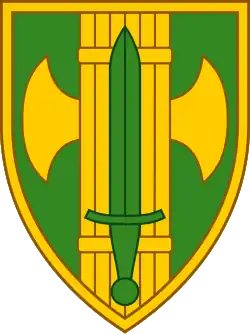 Shoulder sleeve insignia of the 18th Military Police Brigade