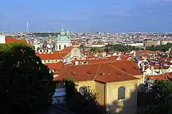 View of Malá Strana from Prague Castle