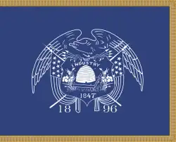 Flag of Utah (unofficial) (1903–circa 1909)
