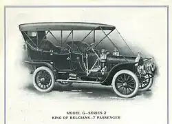1907 Model G 45 hp 'King of Belgians' Body Touring Car