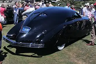 Rear view, at the 2007 Pebble Beach Concours d'Elegance