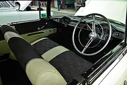 1957 Chevrolet Bel Air interior (Australia)