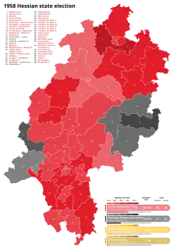 1958 Hessian state election