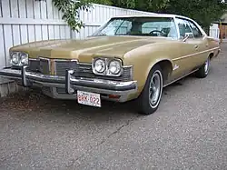 1973 Pontiac Parisienne Brougham 4-door Hardtop