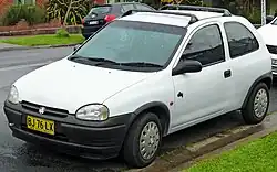 Holden Barina three-door (pre-facelift)