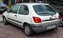 Mazda 121 3-door hatchback (pre-facelift; post-1997 logo)