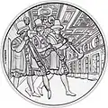 Ambras Castle silver coin