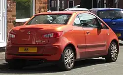 2008 Mitsubishi Colt CZC (UK)