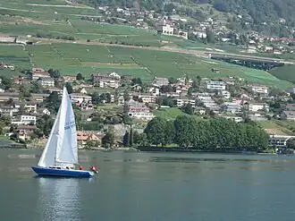 Corseaux on Lake Geneva