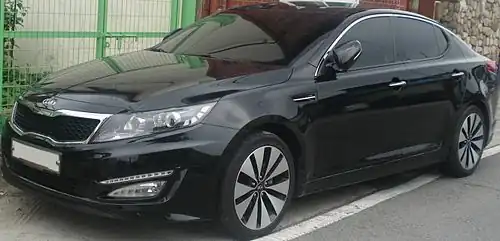 The First Minister, and other ministers, also use the Kia Optima[55]
