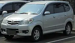 2010 Xenia 1.3 Xi Deluxe (F601RV; facelift, Indonesia)