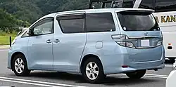 Vellfire (AH20W; facelift)