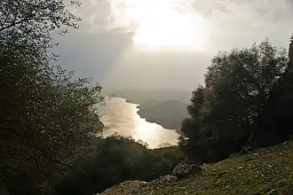 The Tagus River as it passes through the park.