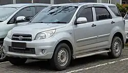 2011 Daihatsu Terios TS Deluxe (F700RG; first facelift, Indonesia)