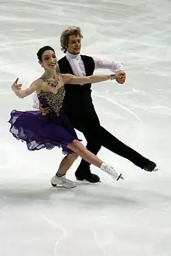 Meryl Davis and Charlie White at the 2011 World Championships