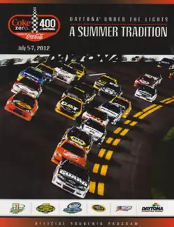 2012 Coke Zero 400 program cover