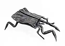 «Beetle», steel/forging, 300x150x100, 2013.