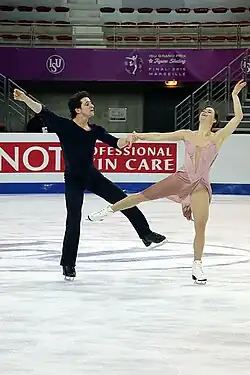 Tessa Virtue and Scott Moir at the 2016 Grand Prix Final