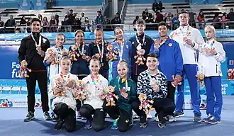 Team Oksana Chusovitina, bronze medal