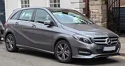 2018 Mercedes-Benz B 220d Exclusive Edition (facelift; UK)
