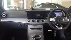 Interior of a CLS 350d 4Matic