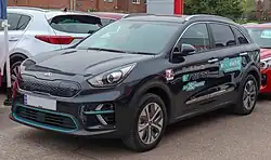 Kia e-Niro front-side view