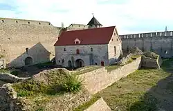 Gunpowder storehouse on the territory of the fortress