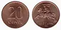 20 centų - 1991 release