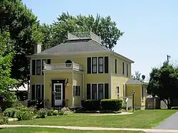 216 Peyton Street in the Central Geneva Historic District (1867).