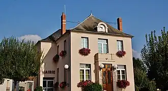 The town hall in Beffes