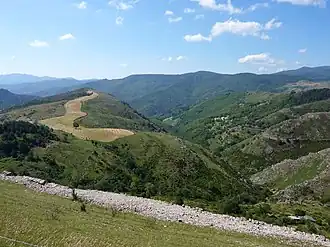 The Cévennes range