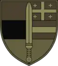 Former shoulder sleeve insignia, subdued variant, of the 2nd Battalion.