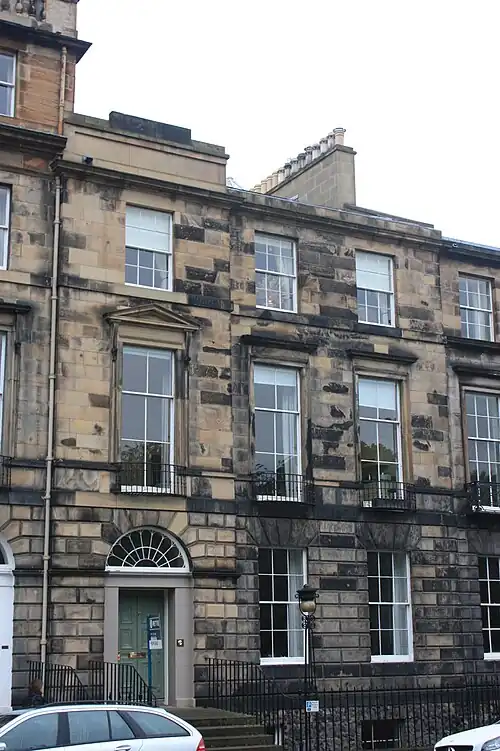 30 Heriot Row, Edinburgh, residence of Sir James Balfour Paul.