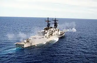 USS John Young on 1 May 1981