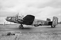 Image 60An Australian Halifax from No. 462 Squadron RAAF at RAF Foulsham in 1945. (from History of the Royal Australian Air Force)