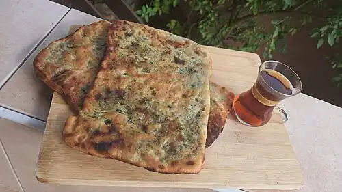 Palestinian fatayer zaatar
