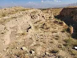 November 4, 2022. An area before the tell