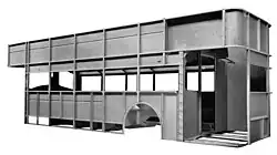 AEC Bridgemaster body frame.[7]
