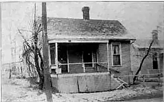 The first building of the American School of Osteopathy in Kirksville, Missouri. Dr. A.T. Still taught the first classes here in 1892.