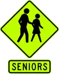 Senior Pedestrians (used in Western Australia)