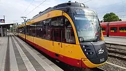 Tram-train in Karlsruhe region