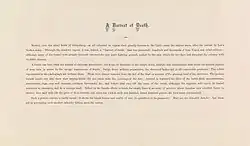 Beautifully typed text.