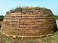 A stone stupa at Bavikonda