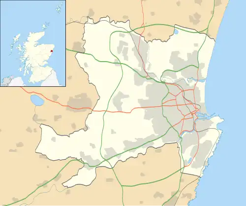 Peterculter is located in Aberdeen City council area