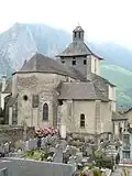 View of the Cemetery and Church of Saint-Martin