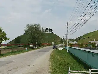 The Zargidava acropolis in Brad