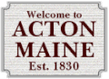Official logo of Acton, Maine