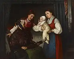 Presenting the Baby, 1875